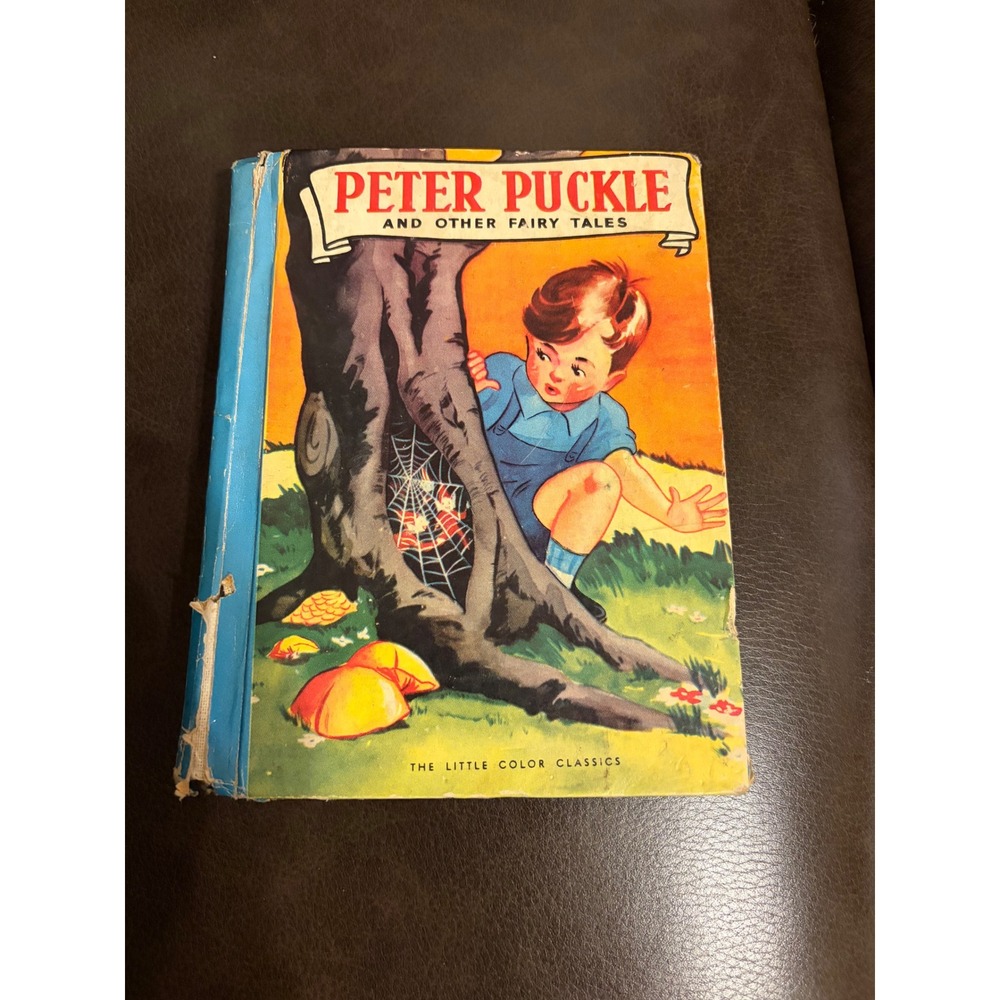 Vintage 1939 Peter Puckle and Other Fairy Tales Little Color Classics Book 832